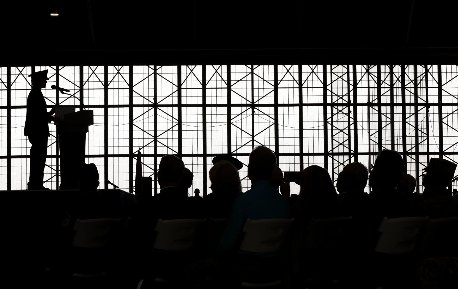 Scott Air Forces Base Air Mobility Command Change of Command ceremony